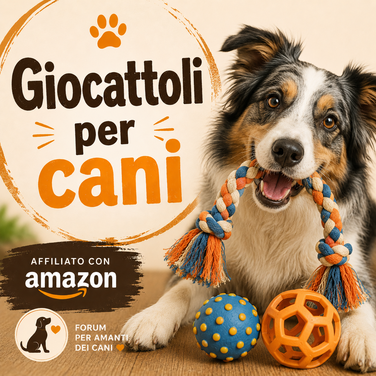 Giocattoli per cani